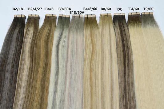 22” Luxury Tape-In Hair Extensions – 100g Remy Human Hair